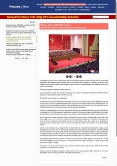 North Korea: Kim Jong Un re-elected as leader of the Workers' Party of Korea