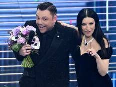 Tiziano Ferro e Laura Pausini - (Ipa)