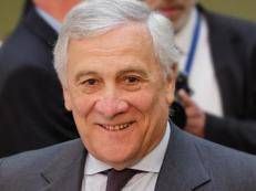 Italy's  foreign minister Antonio Tajani