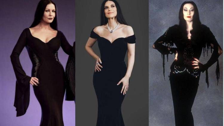 Morticia Addams e Laura Pausini