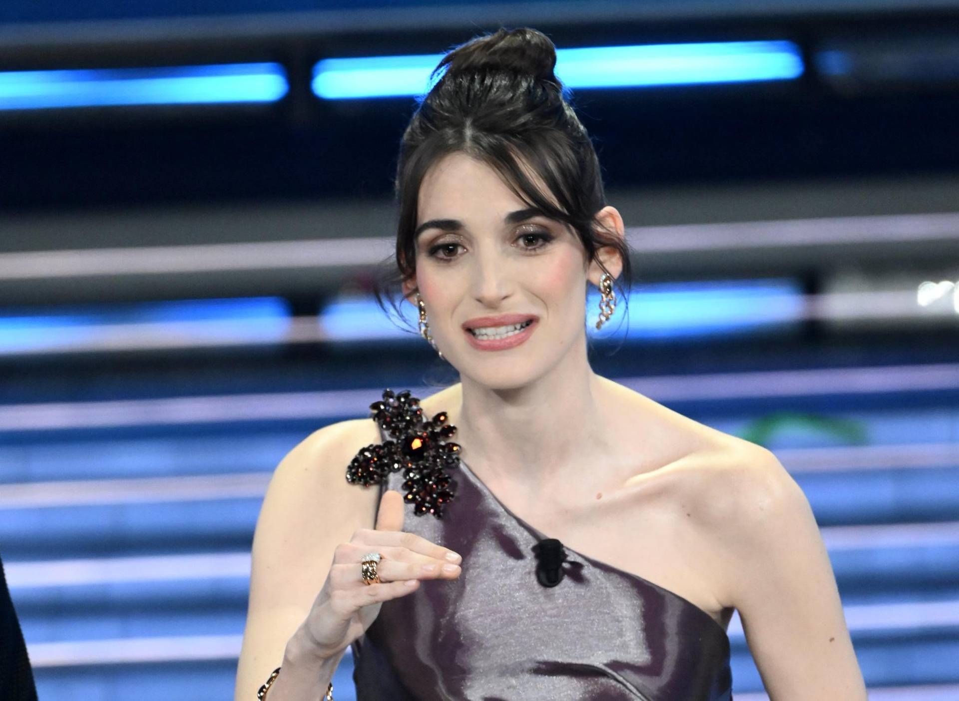 Pilar Fogliati, Sanremo'da Uvetta ile birlikte ev sahipliği yaptı: Ariston'da muhteşem bir ironi