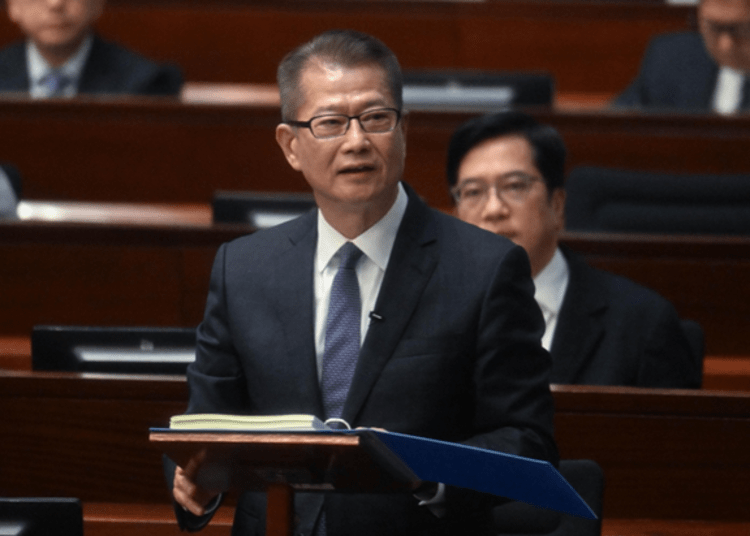 Hong Kong SAR’s Financial Secretary, Paul Chan, delivers the 2026-27 Budget today (February 25)