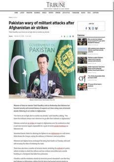 Pakistan: Islamabad rafforza la sicurezza e arresta decine di sospetti dopo i raid in Afghanistan