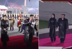 Kim Jong-un e la figlia - X