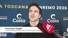 Sanremo 2026: Muglia (Costa Crociere), 'a bordo residency di Max Pezzali'