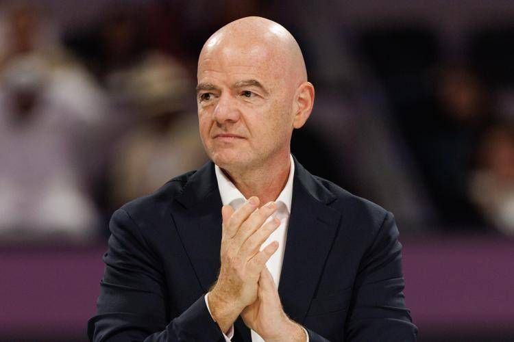 Gianni Infantino, presidente della Fifa