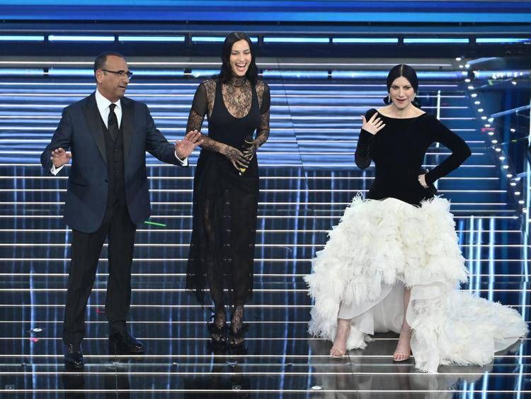 Irina Shayk a Sanremo 2026 - Fotogramma /Ipa