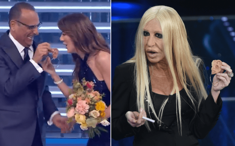 Carlo Conti, Virginia Raffaele - fotogramma/ipa