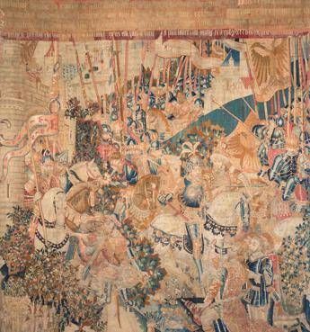 Torna a Venezia prezioso arazzo restaurato del Quattrocento