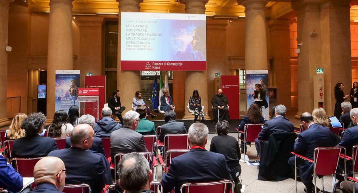 Intelligenza artificiale e lavoro, governare la trasformazione, evento a Roma