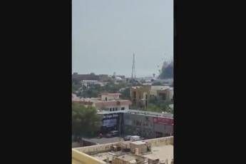 Iran, missili contro base Usa in Bahrain - Video