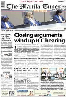 Philippines: ICC hearing on Duterte, exercises with the US and Japan, Sara Duterte impeachment, and new cabinet appointments