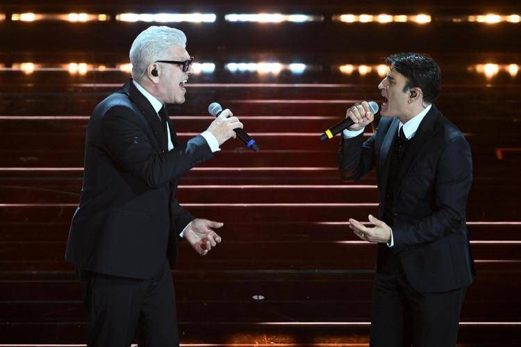 Michele Zangrillo e Sal Da Vinci - Ipa/Fotogramma