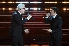 Michele Zangrillo e Sal Da Vinci - Ipa/Fotogramma