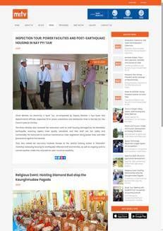 Myanmar: Ispezioni ministeriali per infrastrutture elettriche e alloggi post-terremoto