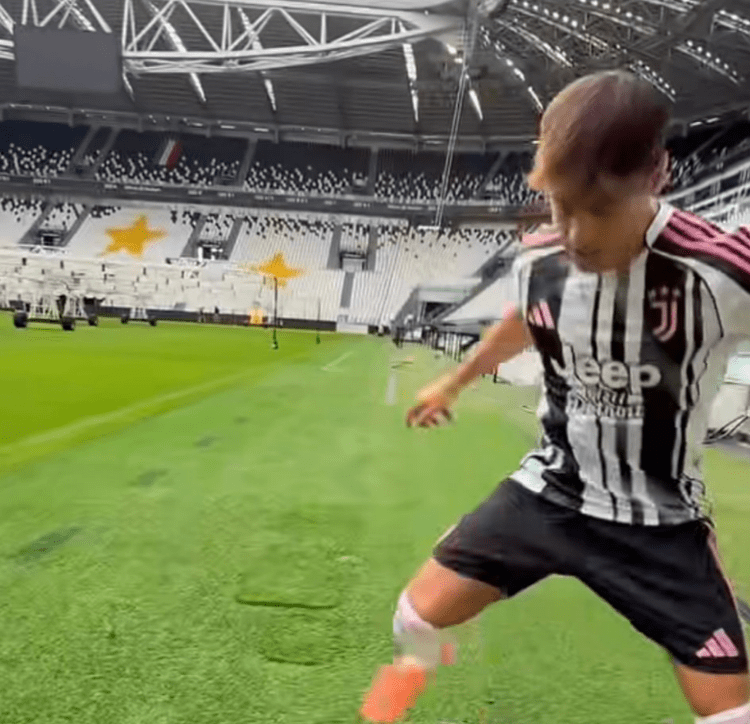 Juventus, 2,6 milioni di visualizzazioni per la collaborazione social con un freestyler britannico