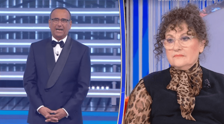 Carlo Conti e la moglie di Tony Dallara - La volta buona