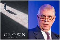 Il poster dell'ultima stagione di 'The Crown' e l'ex principe Andrea - Ipa