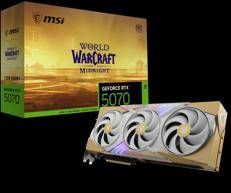 MSI presenta la serie limitata RTX 5070 dedicata a World of Warcraft