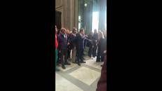 Funerali di Domenico, Meloni al Duomo di Nola - Video