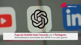 Fuga da ChatGpt dopo accordo con il Pentagono, disinstallazioni +295% in un giorno
