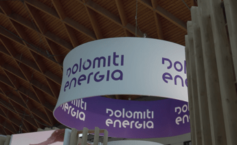Dolomiti Energia a Key con la nuova identità visiva