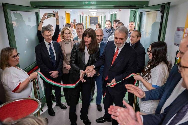 Rocca ha inaugurato l’unità di geriatria del Policlinico Tor Vergata