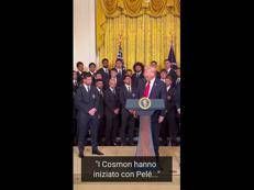 Trump, meglio Messi o Pelé? 