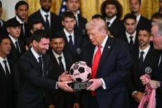 Leo Messi e Donald Trump