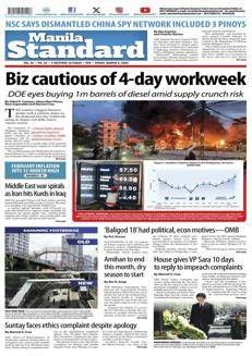 Philippines: DOE considers diesel purchases, business groups explore four-day workweek to address energy crisis