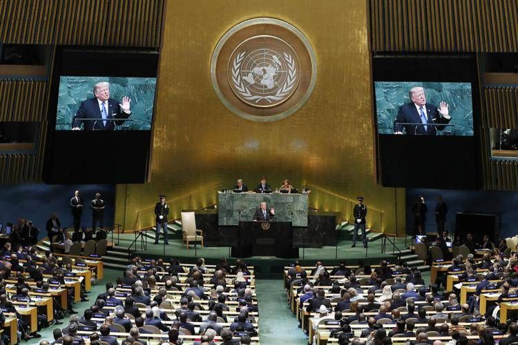 L'assemblea generale dell'Onu (Fotogramma)