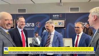 Poste Italiane viene premiata per il suo impegno nella sicurezza stradale