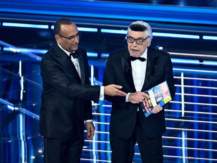 Carlo Conti, Nino Frassica - fotogramma/ipa