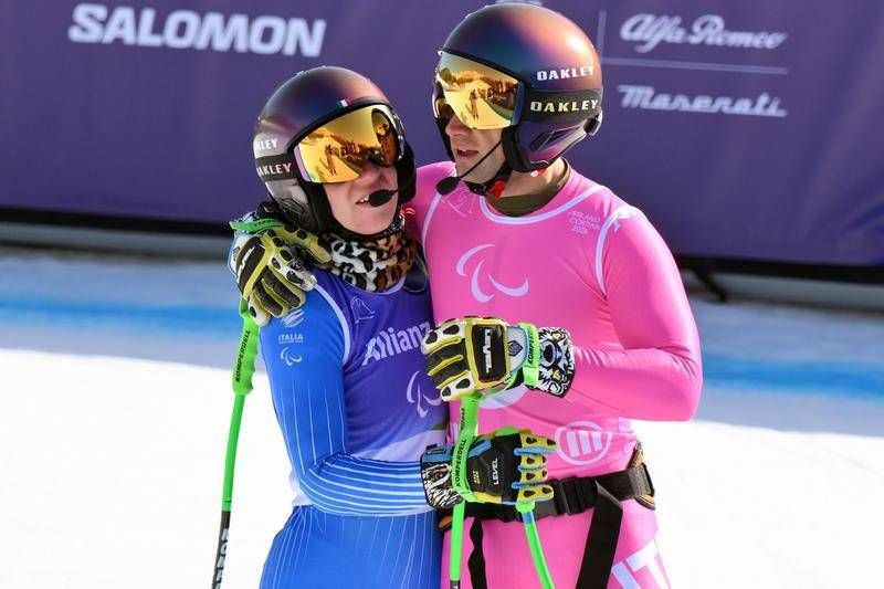 Paralimpiadi Milano Cortina, prime medaglie per l'Italia: argento per Mazzel, Bertagnolli è bronzo