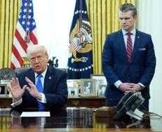 Trump e Hegseth - (Fotogramma)