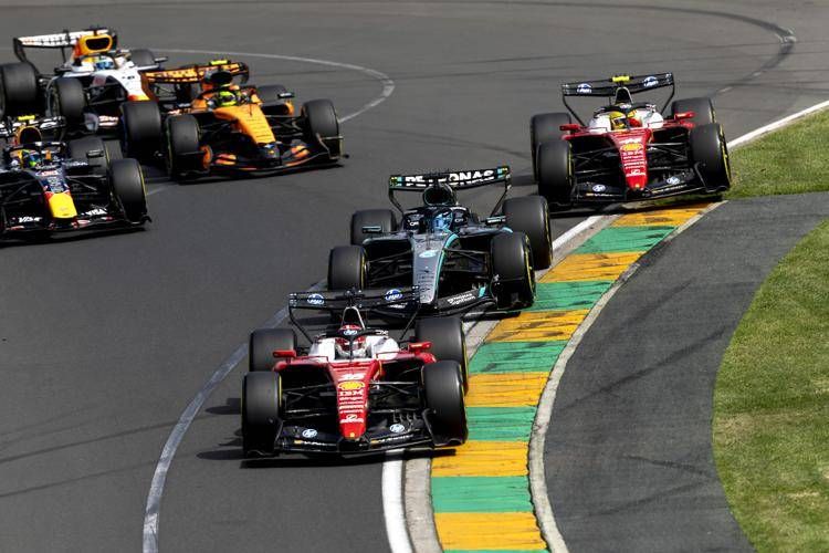 Una fase del Gp d'Australia