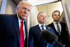 Trump, Witkoff e Hegseth - Afp