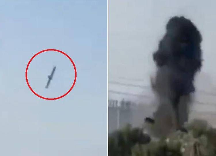 Due immagini del video