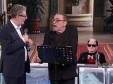 Nino Frassica con Fabio Fazio