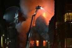 L'incendio a Glasgow (Afp) -  