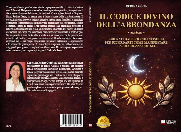 Redina Gega lancia il libro su come vivere una vita fatta di abbondanza e prosperità