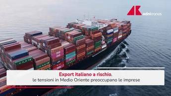 Guerra in Medio Oriente, Confartigianato: a rischio 27,8 miliardi di export italiano