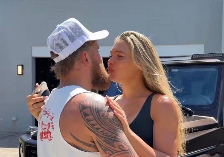 Jutta Leerdam e Jake Paul - Instagram @jake paul