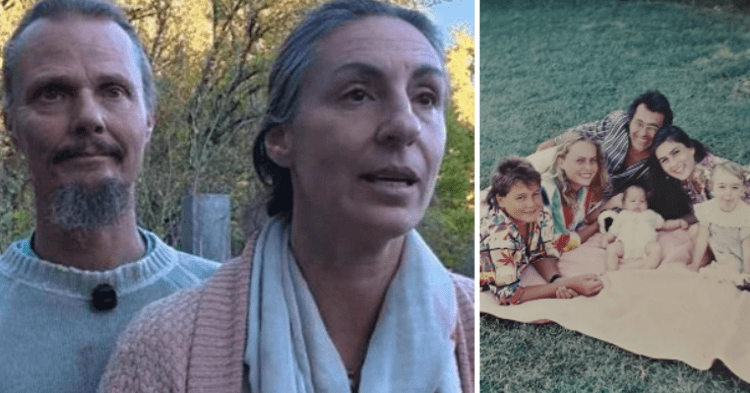 Famiglia nel bosco - fotogramma/ipa