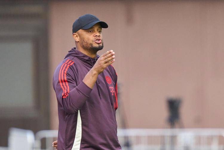 L'allenatore del Bayern Kompany - Fotogramma/IPA