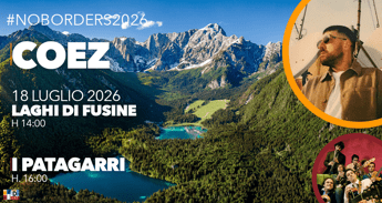 No Borders Music Festival, una data con Coez e Patagarri
