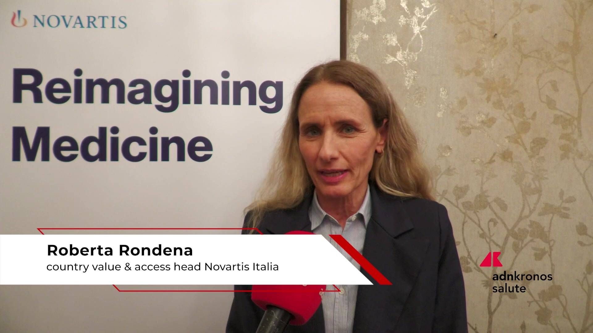 Farmaceutica, Rondena (Novartis): "Nel cancro seno un ridurre prevenire recidive è investimento"