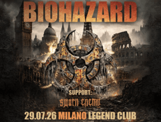 Biohazard, una data a Milano il 29 luglio