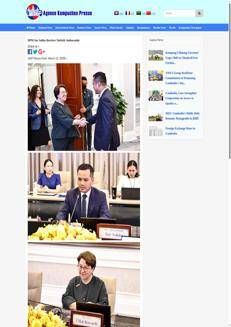 Cambodia: Deputy Prime Minister meets with Turkish Ambassador to Phnom Penh