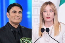 Sal Da Vinci, Giorgia Meloni - fotogramma/ipa